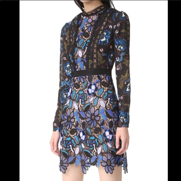 Self Portrait Maxine Guipure Floral Lace D… - Picture 2 of 14